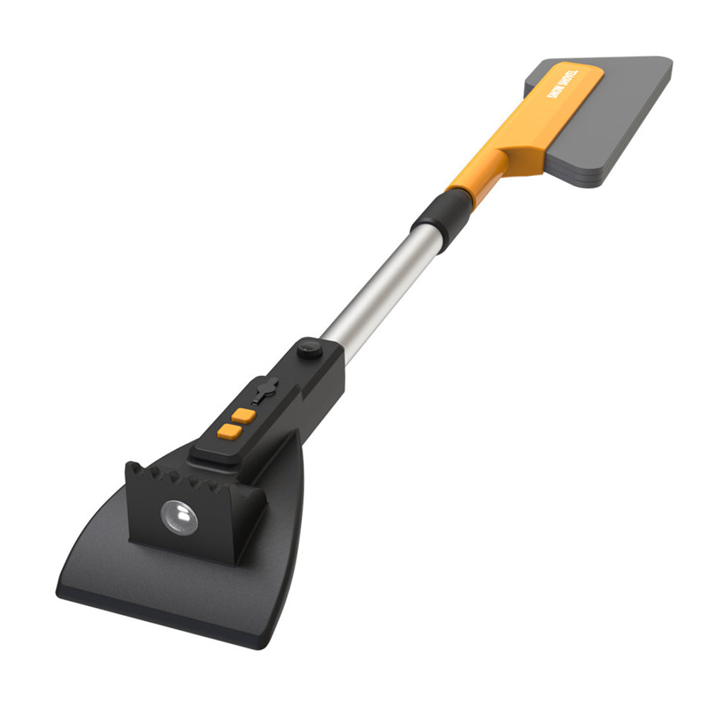 Telescopic Car Snow Shovel Defrost Deicing Brush Cleaning Tool (with Light) Telescopic Car Snow Shovel Defrost Deicing Brush Cleaning Tool (with Light)